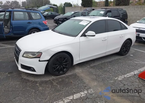 2011 Audi A4 2.0T Premium z USA, uszkodzony, nr VIN WAUFFAFL4BN008265